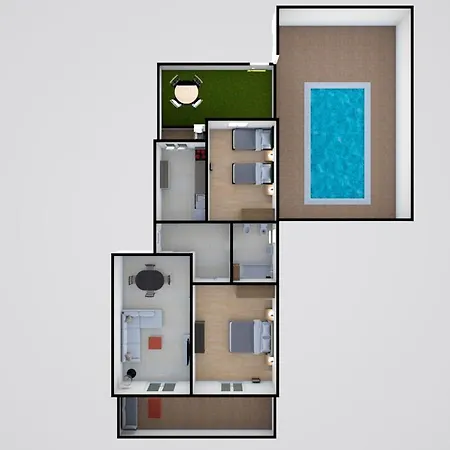 Marta - Balcony, Patio, Pool